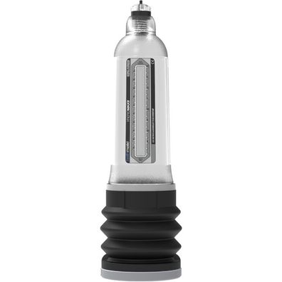 Bathmate Hydromax 9 Penispumpe mit Wasserdruck, transparent