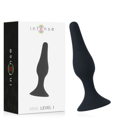Intense Anal Toys Analplug Level 1 10,5 cm Schwarz
