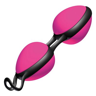 Joydivision Joyballs Liebeskugeln aus Silikomed Schwarz und Rosa