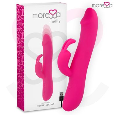 Moressa Molly Auflegevibrator aus medizinischem Silikon, wiederaufladbar