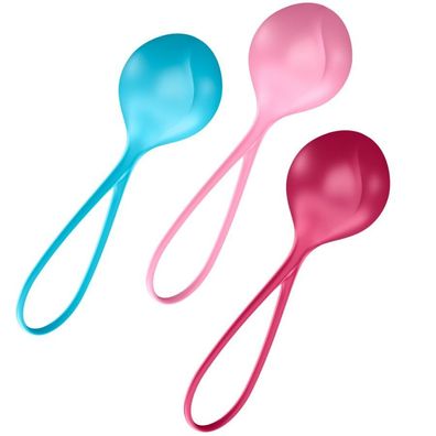 Satisfyer Balls Loveballs Trainingsset 3 – Liebeskugeln aus Silikon