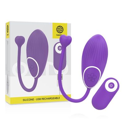 Galatea Otto Click&amp; lay Fernbedienung Vibrator für Paare, lila/weiß