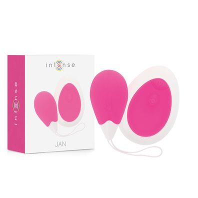 Intense Remote Control JAN EGG Vibrator mit Fernbedienung Rosa