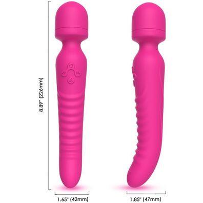Armony Massagers Auflegevibrator Mission Massager mit Wärmeeffekt Fuchsia