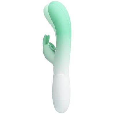 High Tech Pretty Love Cerberus Rabbit Vibrator mit 30 Funktionen grün