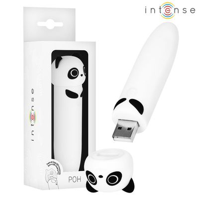 Intense FUN Toys Panda Vibrator Bullet wiederaufladbar 10 cm