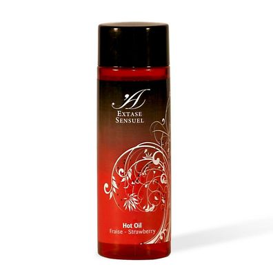 Extase Sensual Wärmestimulierendes Massageöl Erdbeer
