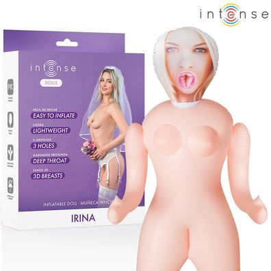 Intense Bodies &amp; Masturbators aufblasbare Liebespuppe Irina mit 3 Öffnungen