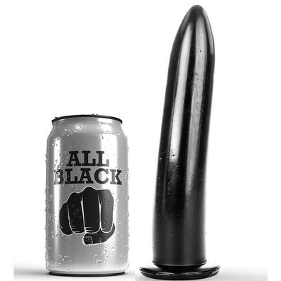 ALL Black Dilator Anal Y Vaginal 19 x 3,5 x 3,5 cm
