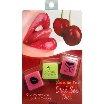 Kheper Games Oralsex-Würfelspiel mit Leuchtfunktion