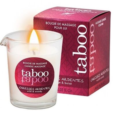 RUF Taboo-Massagekerze für IHN mit Ardentes-Farn-Aroma