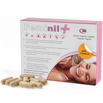 500cosmetics Feminil+ Nahrungsergänzungsmittel für weibliche Libido 30 Kapseln
