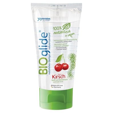 Joydivision Bioglide Kirsch-Gleitmittel mit Geschmack 80 ml