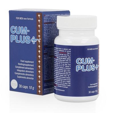 Cobeco Pharma Cum Plus Kapseln für Spermienqualität, 30 Stück