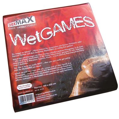 Joydivision SexMAX Sex-Laken Wetgames White 180 x 220 cm