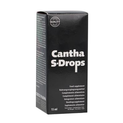 Cobeco Pharma Cantha S-Drops Nahrungsergänzungsmittel 15 ml