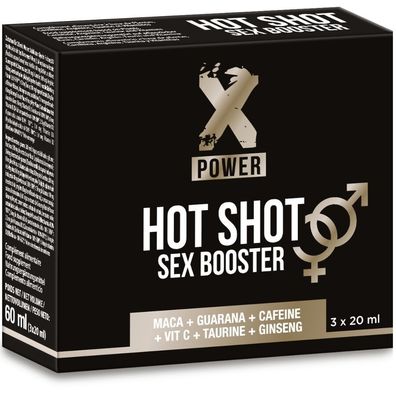 Xpower Hot Shot Sex Booster Libido-Steigerung 3x20 ml