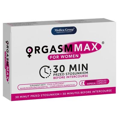 Medica Group Orgasm Max Kapseln für Frauen, Intensivierung sexuellen Erlebens