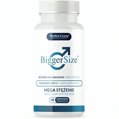 Medica Group BiggerSize Penisvergrößerungskapseln, 60 Stück