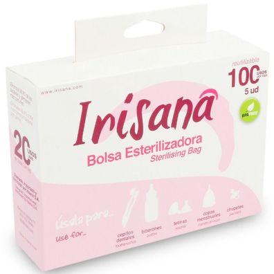 Iriscup Sterilisatorbeutel 5 Einheiten für Mikrowelle