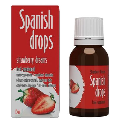 Cobeco Pharma Spanish Drops Strawberry Dreams Tropfen mit L-Arginin