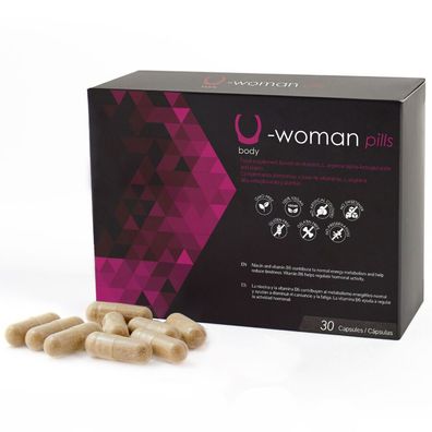 500cosmetics U-Woman Nahrungsergänzung weibliche Libido 30 Kapseln