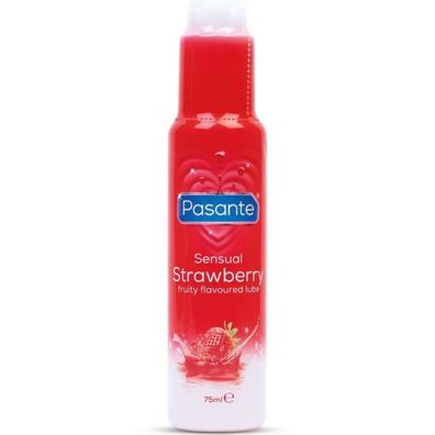 Pasante Gleitgel mit Erdbeergeschmack 75 ml