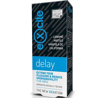Excite Delay Gel mit Hanföl und Blaubeerextrakt
