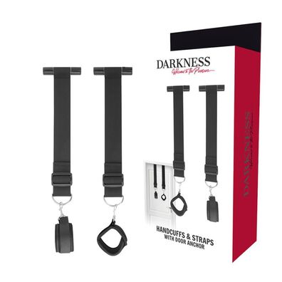 Darkness Bondage Tür-Bondage-Handschellen mit Acrylrohren