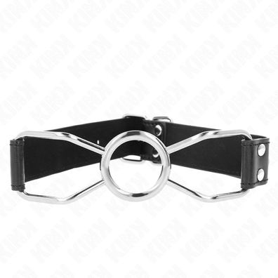 Kink Collar &amp; GAG Spider Mouth GAG Knebel Größe S