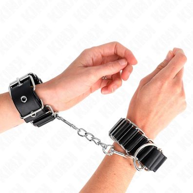 Kink Wrist Restraint Handgelenkfesseln schwarz verstellbar