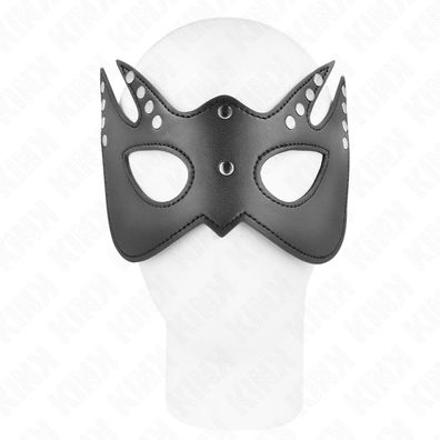 Kink Masked Allure Fledermausmaske mit Nieten