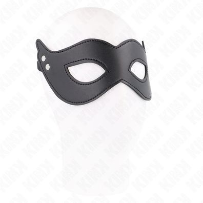 Kink Masked Allure Kunstledermaske mit Nieten