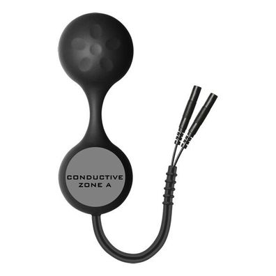 Electrastim Lula Silikon Kegel-Trainer mit Elektrostimulation schwarz
