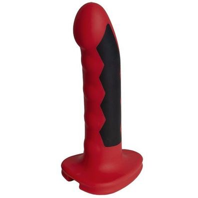 Electrastim Silikon-Dildo Komodo mit Elektrostimulation, rot