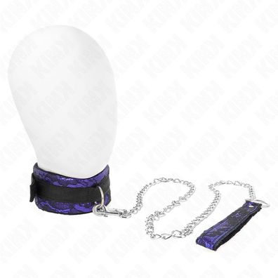 Kink Collar &amp; GAG Samtspitzen-Halskette mit Gürtel