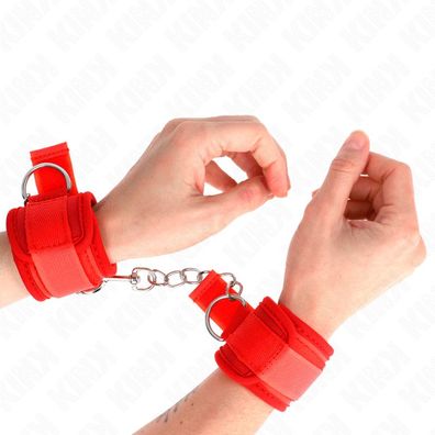 Kink Wrist Restraint Neopren-Handgelenkfessel rot