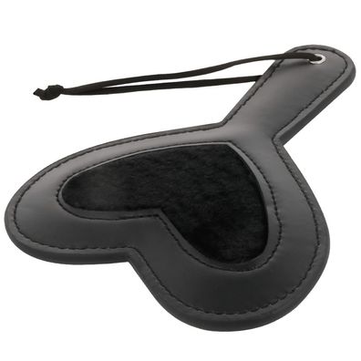 Darkness Sensations Fetisch-Paddel aus Velours mit Spikes, schwarz
