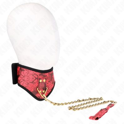 Kink Collar &amp; GAG Halskette mit Spitzenband Scandal Modell