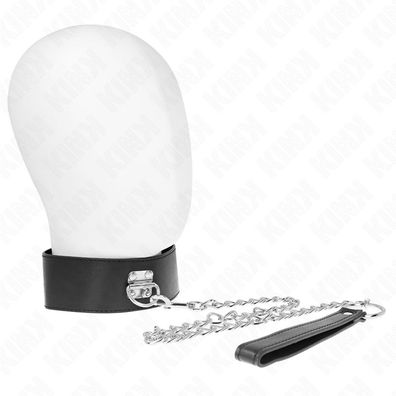 Kink Collar &amp; GAG Halsband mit Leine Basismodell