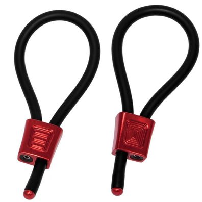 Electrastim Prestige Electra Loops verstellbare Elektro-Cockringe rot