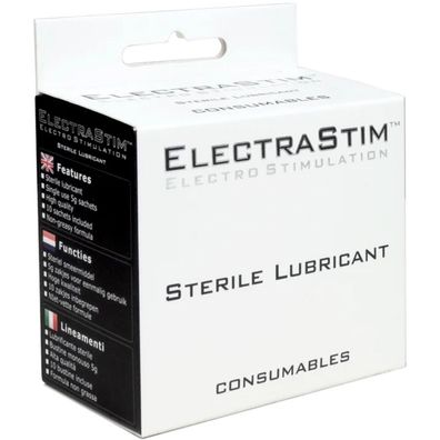 Electrastim steriles Gleitmittel 10 Beutel für Elektrospielzeug