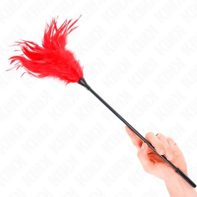 Kink Impact &amp; Touch Rote Kitzelfedern Mehrere Federn
