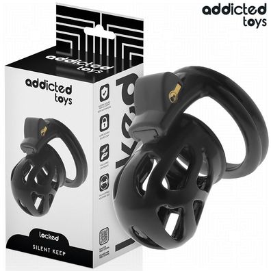 Addicted Toys Locked Peniskäfig Silent Keep 7,5 cm