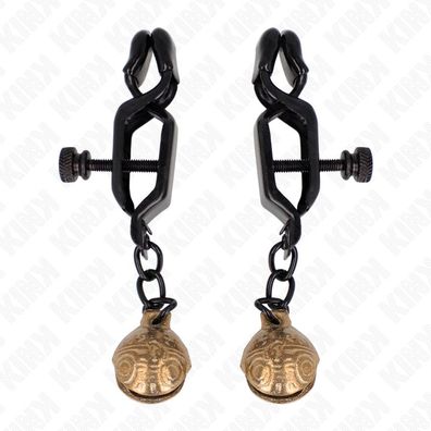 Kink Nipple Grip Bell JAW Style Nippelklemmen schwarz