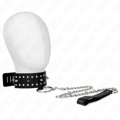 Kink Collar &amp; GAG Halskette mit Leine, verstellbar
