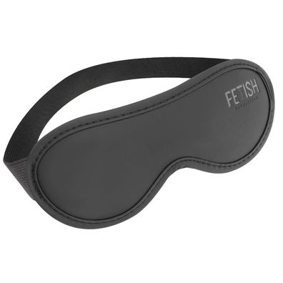 Fetish Submissive Bondage vegane Ledermaske mit Neoprenfutter