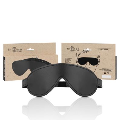 Intense Fetish Vegane Blindmaske aus Lederoptik