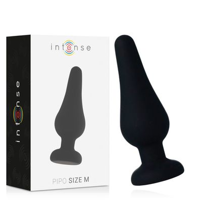 Intense Anal Toys Analplug Pipo M aus Silikon 11 cm