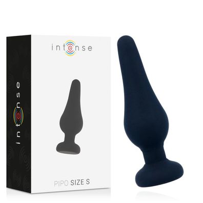 Intense Anal Toys Analplug Pipo S aus seidigem Silikon 9,8 cm